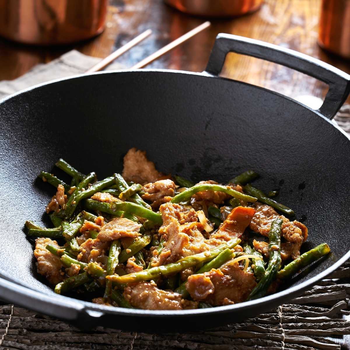 Cast Iron Wok