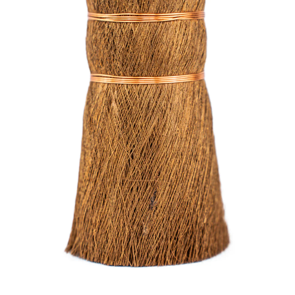 Pakia plant-fiber kitchen brush for wok cleaning