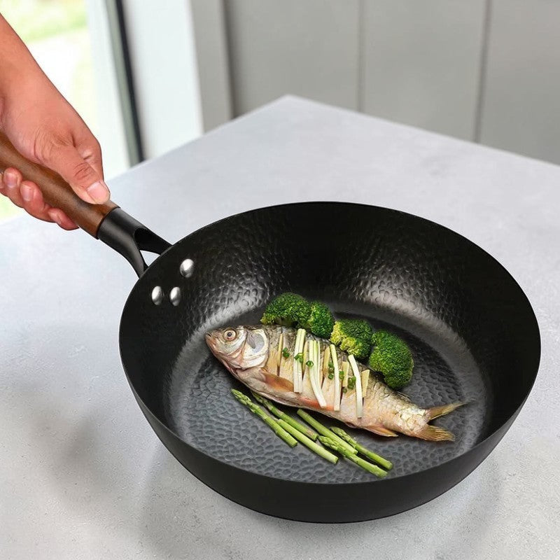 Traditional Japanese wok