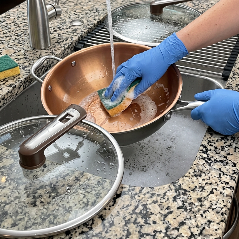 High-quality stainless steel wok
