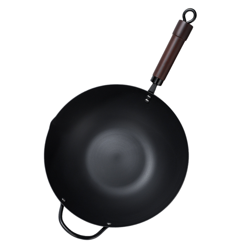 Non-coated induction wok