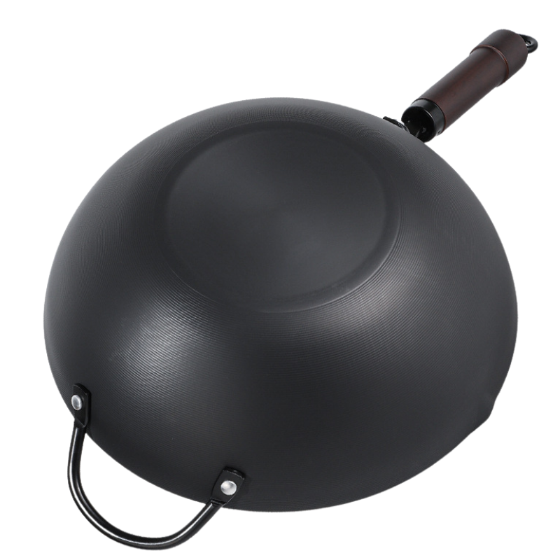 Non-coated induction wok