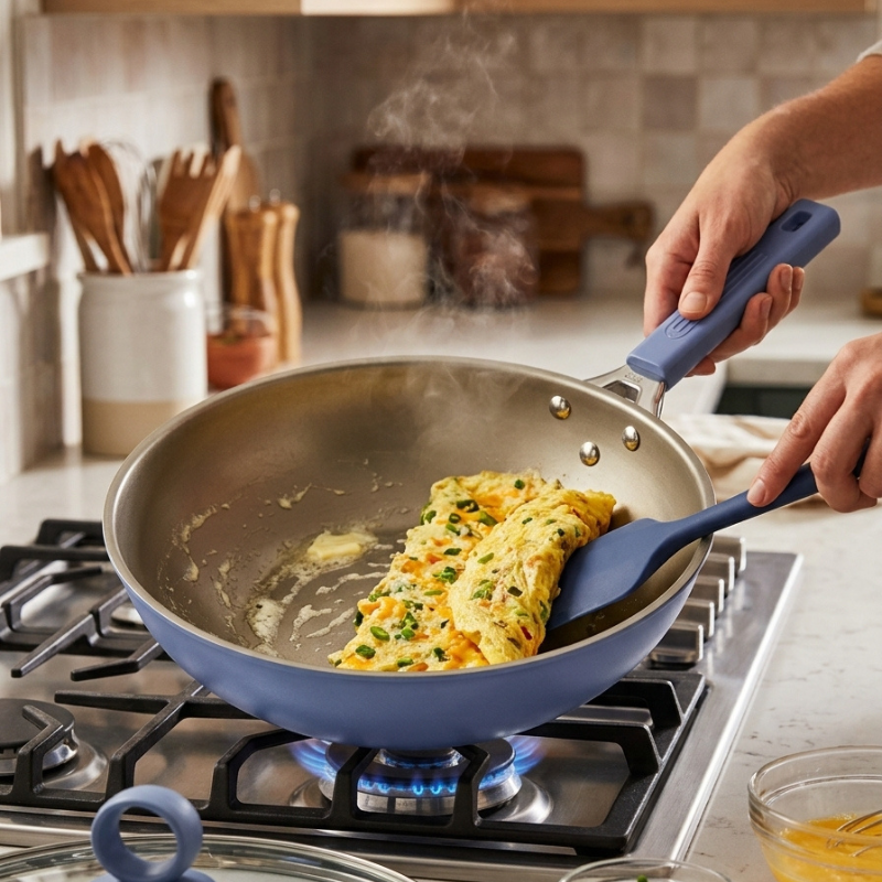 Wok with lid