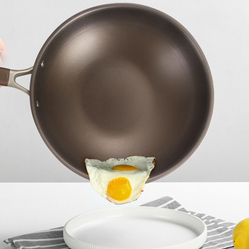PFAS-free titanium wok