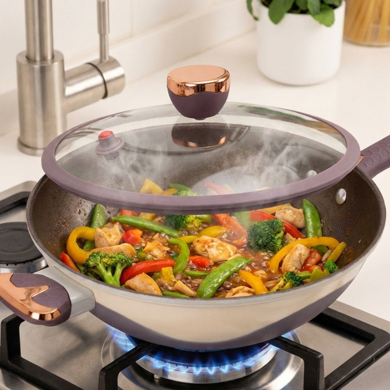 Multifunctional non-stick wok
