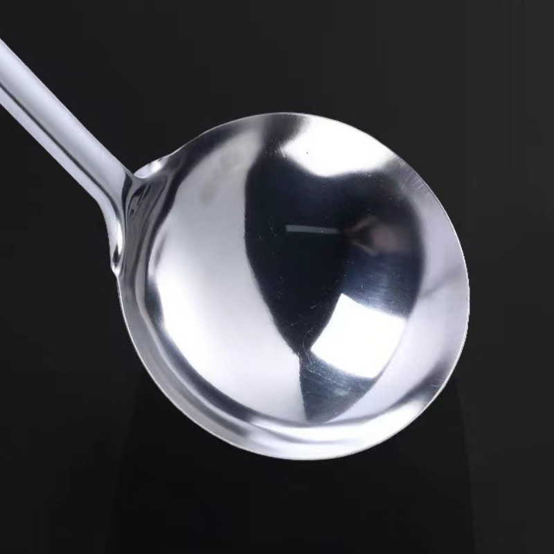 Stainless steel wok utensil set