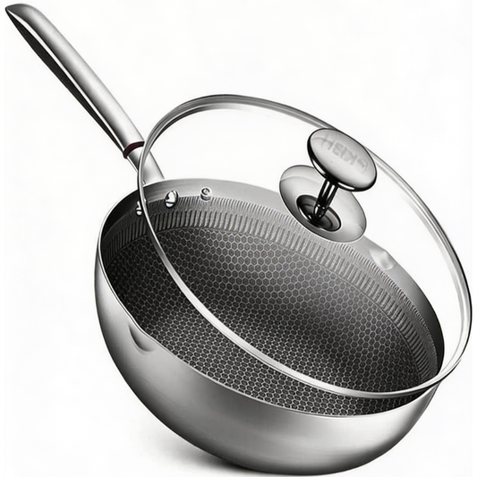 The Iwate Stainless Steel Wok