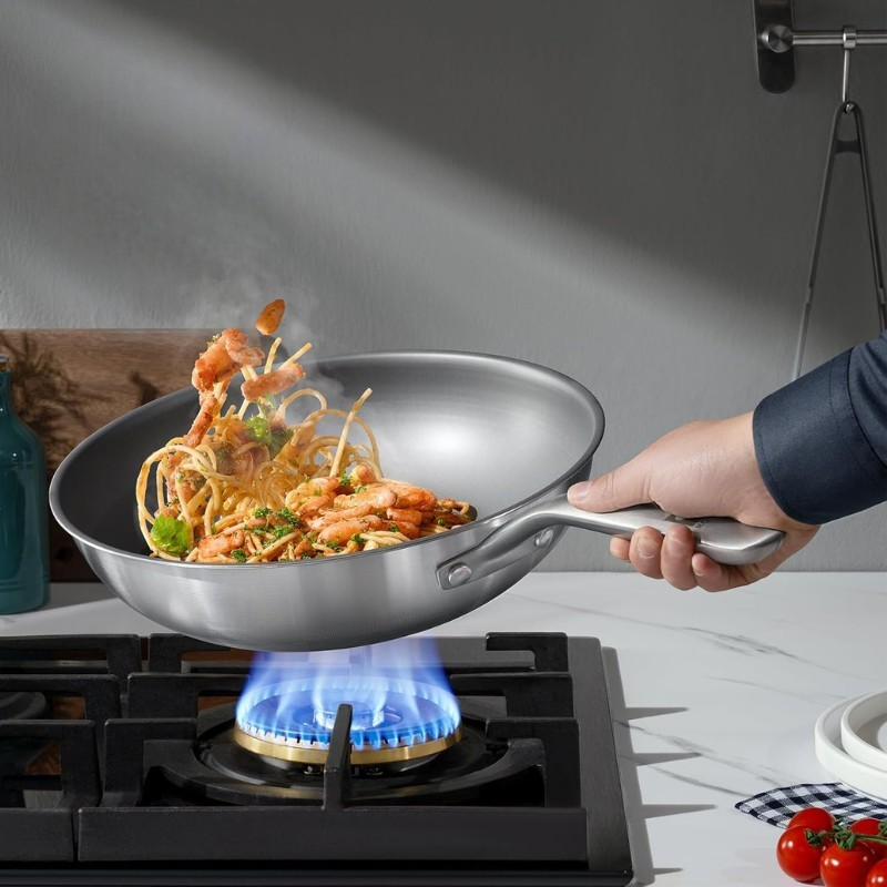Titanium wok