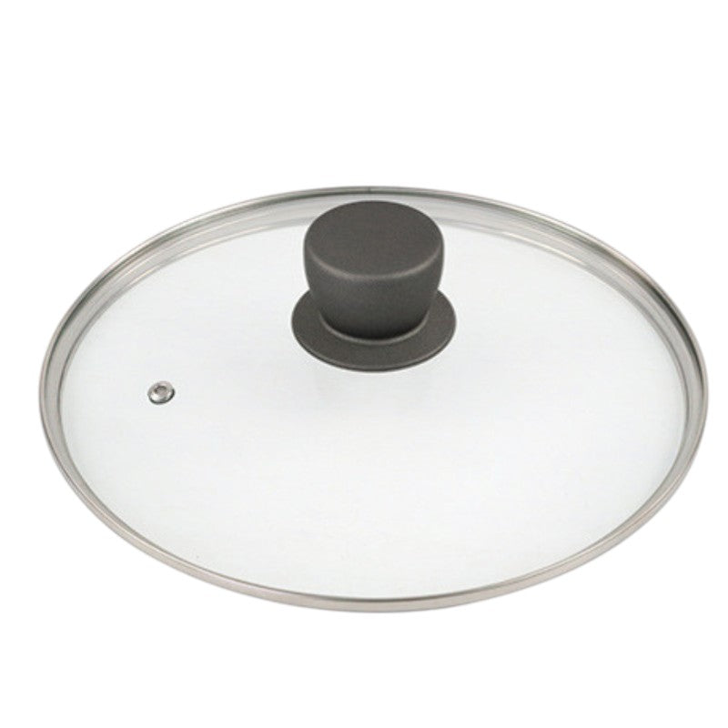 Grey non-stick wok