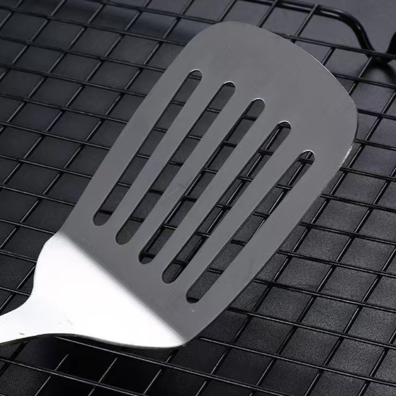 Stainless steel wok utensil set