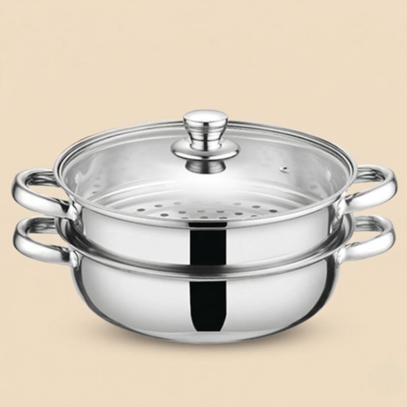 Wok and steamer set