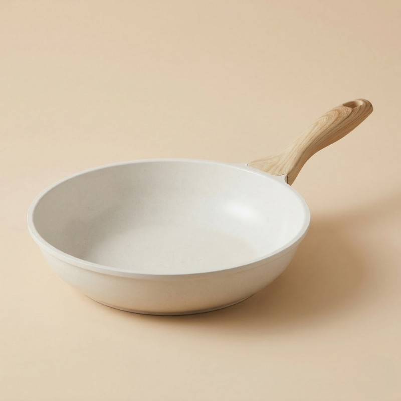 Durable ceramic wok