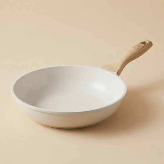 Durable ceramic wok
