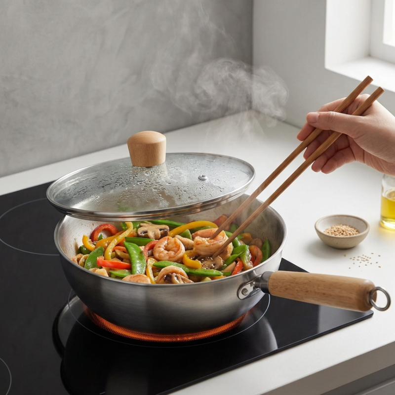 20 cm wok
