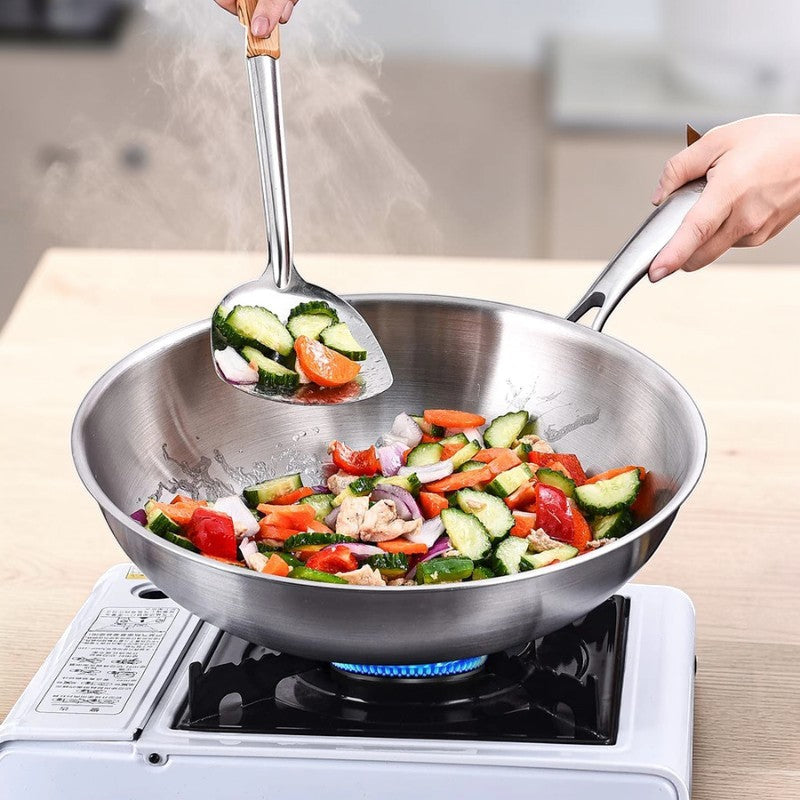 Steel wok