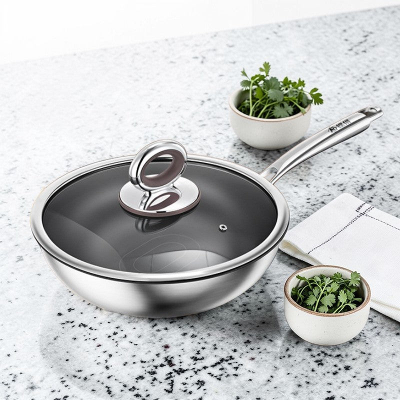 Titanium wok