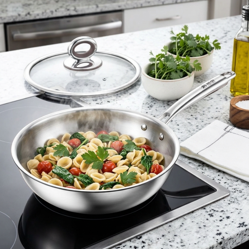 Titanium wok