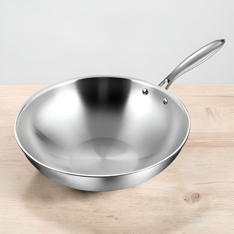 Steel wok