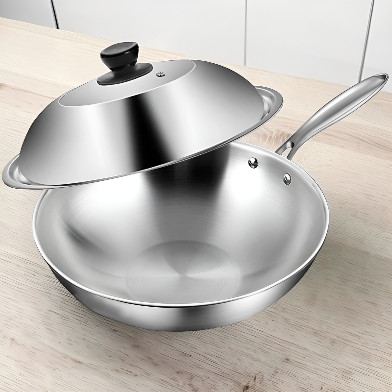 Steel wok