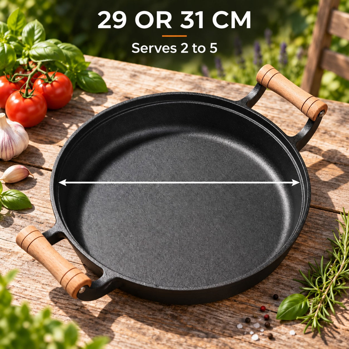The Gamaksan Barbecue Wok, 29 OR 31 CM: Serves 2 to 5