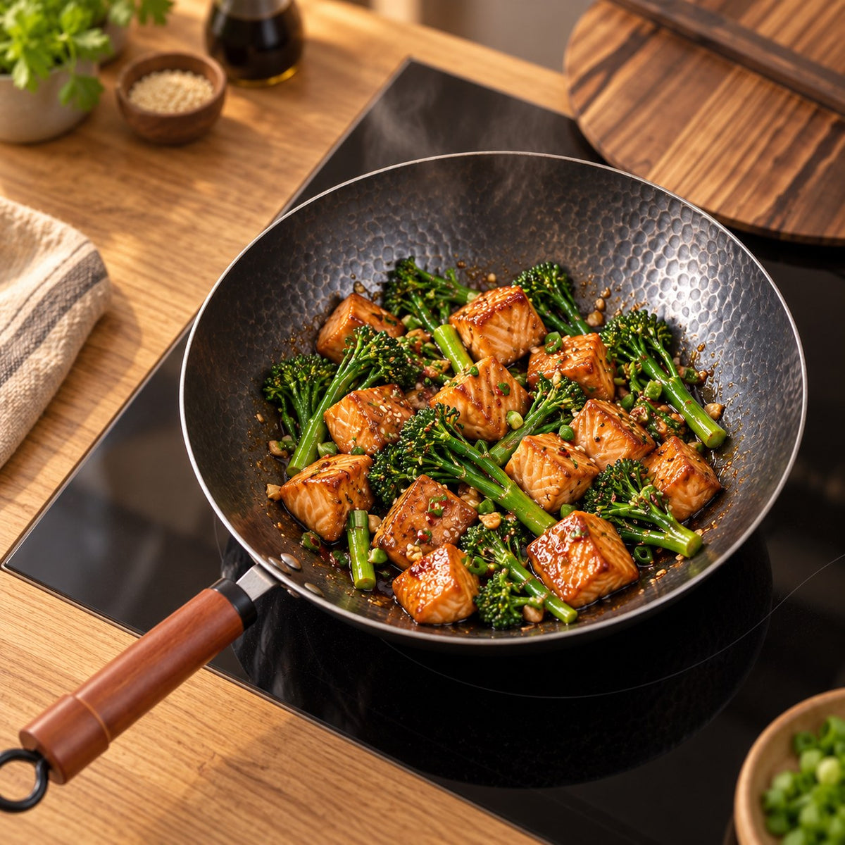 The Pekaji Flat Iron Wok Image
