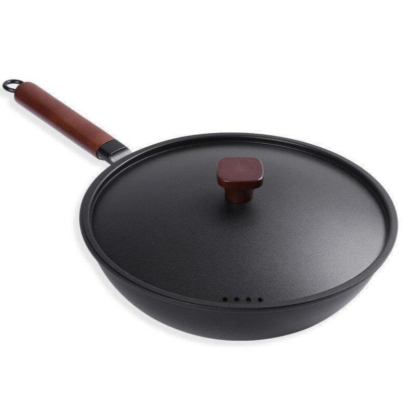 The Tsukuba refined iron wok