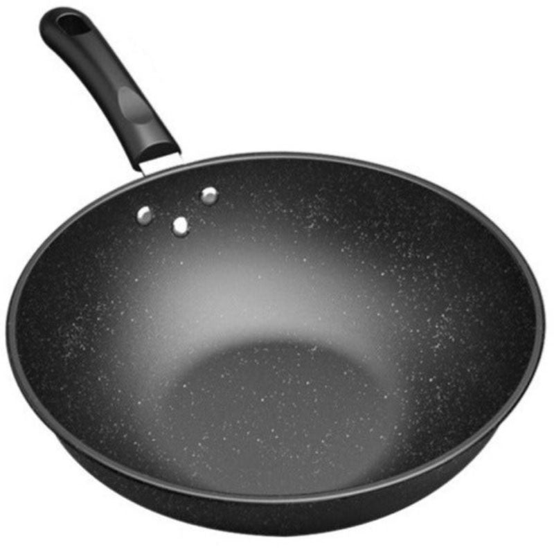 Lanska professional wok with non-stick coating and ergonomic handle