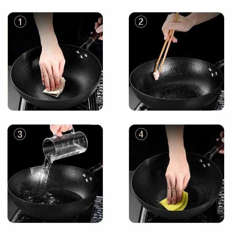 The Haku Traditional Wok 32cm