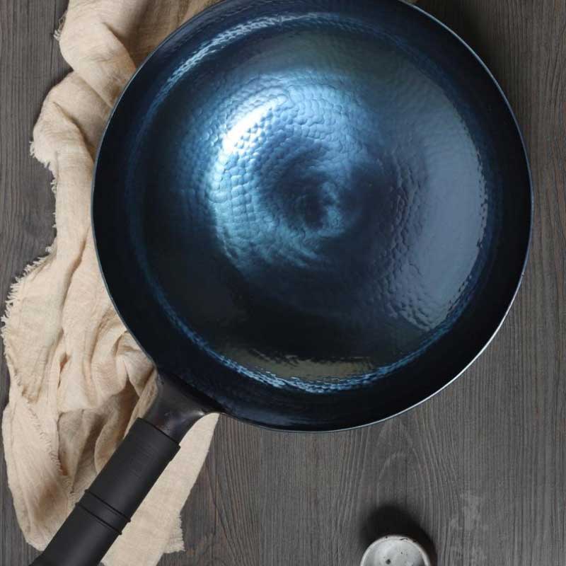 The Fuji uncoated iron wok